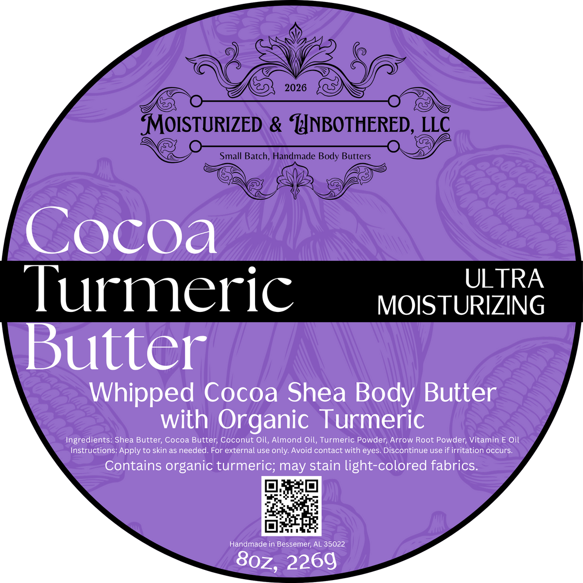 Cocoa Turmeric – Moisturized & Unbothered